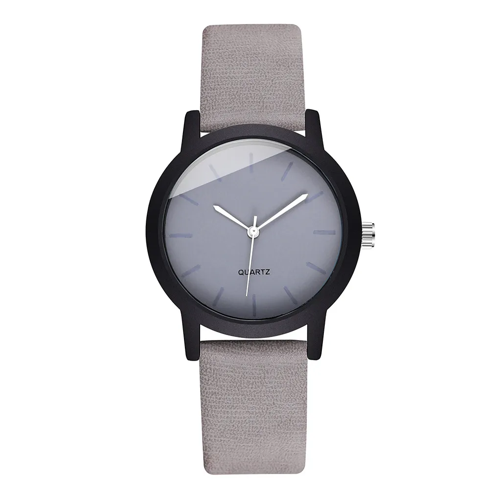 Часы наручные Vansvar женские модные простые креативные кварцевые с круглым