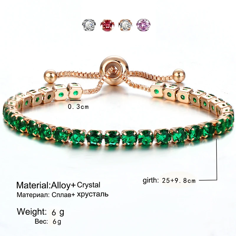 

Cubic Zirconia Bracelet for Women Crystal Heart Charm Bracelet Bangle Female Bridal Wedding Fine Jewelry Gift Pulseira Feminia