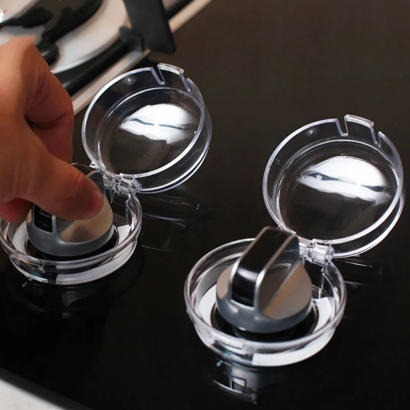 Защитная крышка ручки для газовой печи 2 шт. защитный переключатель кухни детей