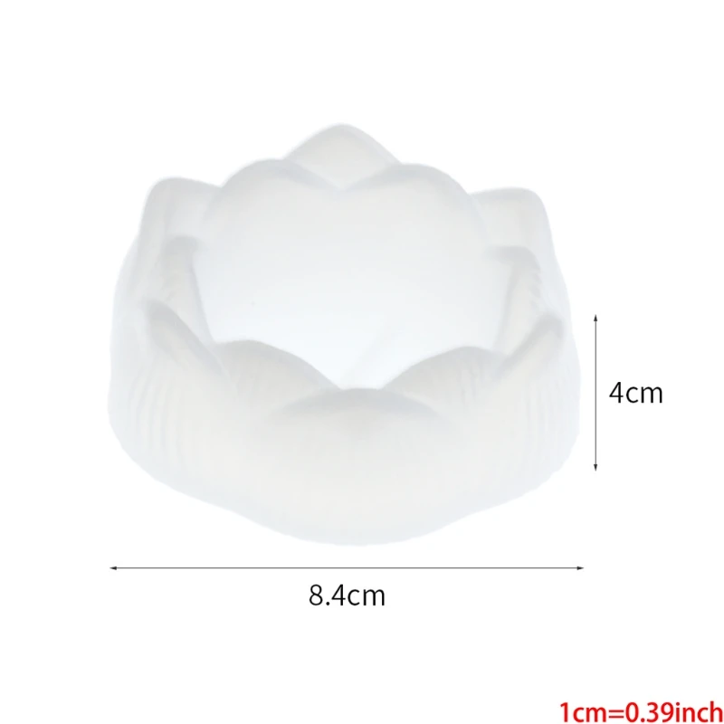 

2PCS Resin Molds Lotus Flower Epoxy Resin Casting Molds, Silicone Resin Molds for DIY Jewelry Storage Box and Resin Crafts Decor