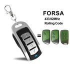 Пульт дистанционного управления для гаражных ворот FORSA TR-1, FORSA TR-2, FORSA TR-4, передатчик 433,92 МГц с подвижным кодом
