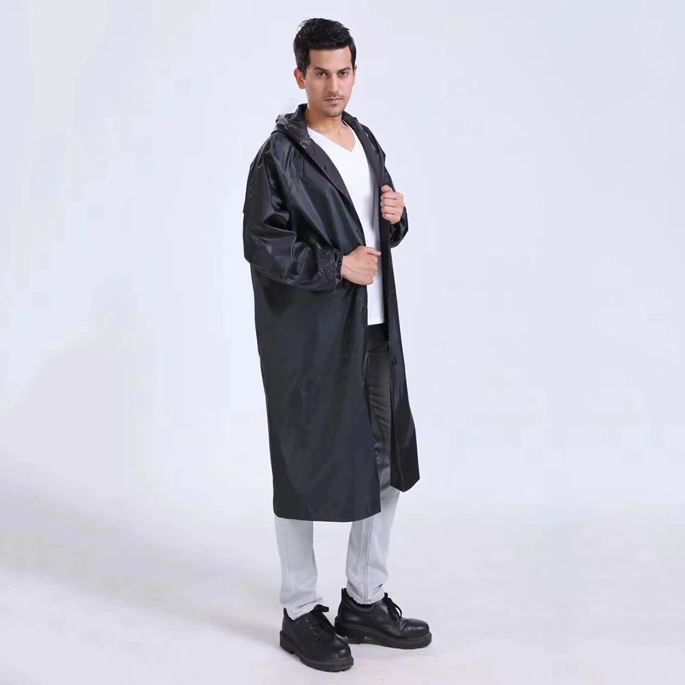 Мужские и женские черные быстросохнущие походные куртки из ПВХ новинка 2019 года