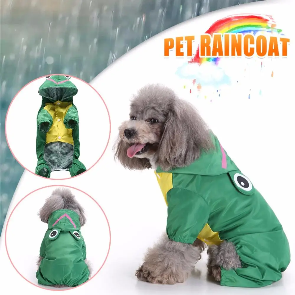 Для домашних питомцев маленьких и больших собак плащ Водонепроницаемый Одежда