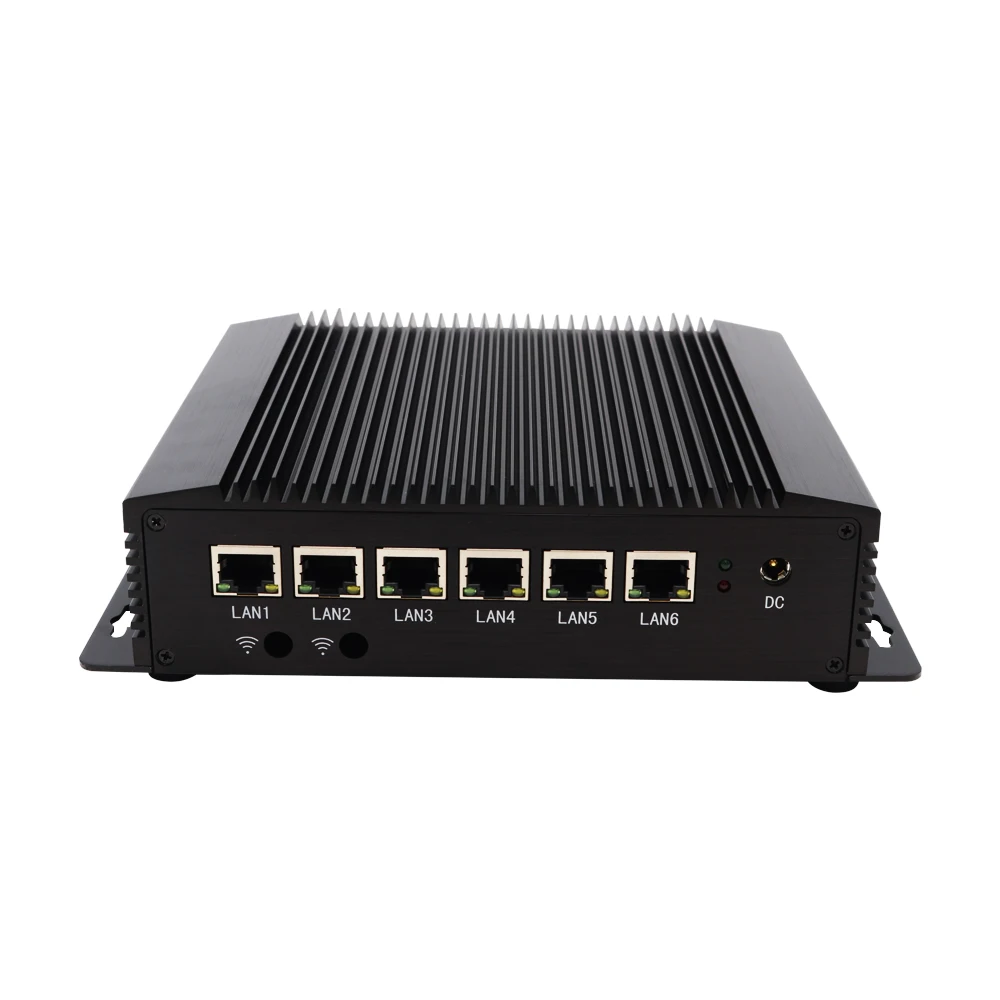 Eglobal Intel Core i5 8250U Celeron J1900 брандмауэр Wi Fi роутер Pfsense 6 LAN dual COM промышленный мини пк