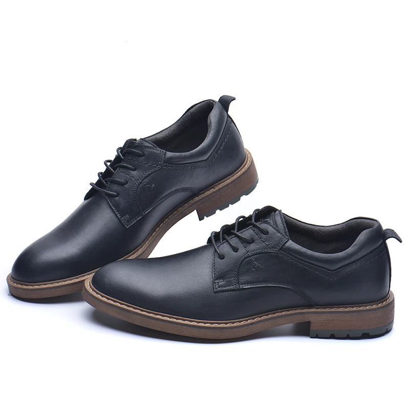 ZFTL/Новые Мужские модельные туфли мужские в деловом стиле из натуральной кожи