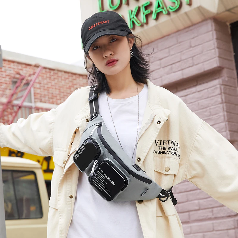 

Fashion Outdoor Waist bag male Luxury Belt Bag Men Sport Gym Designers Fanny Pack Waterproof Waist Bag For male