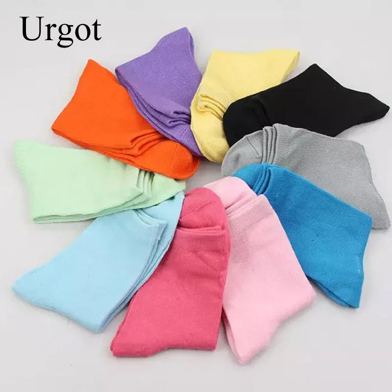 Носки женские хлопковые в горошек 5 пар | Женская одежда