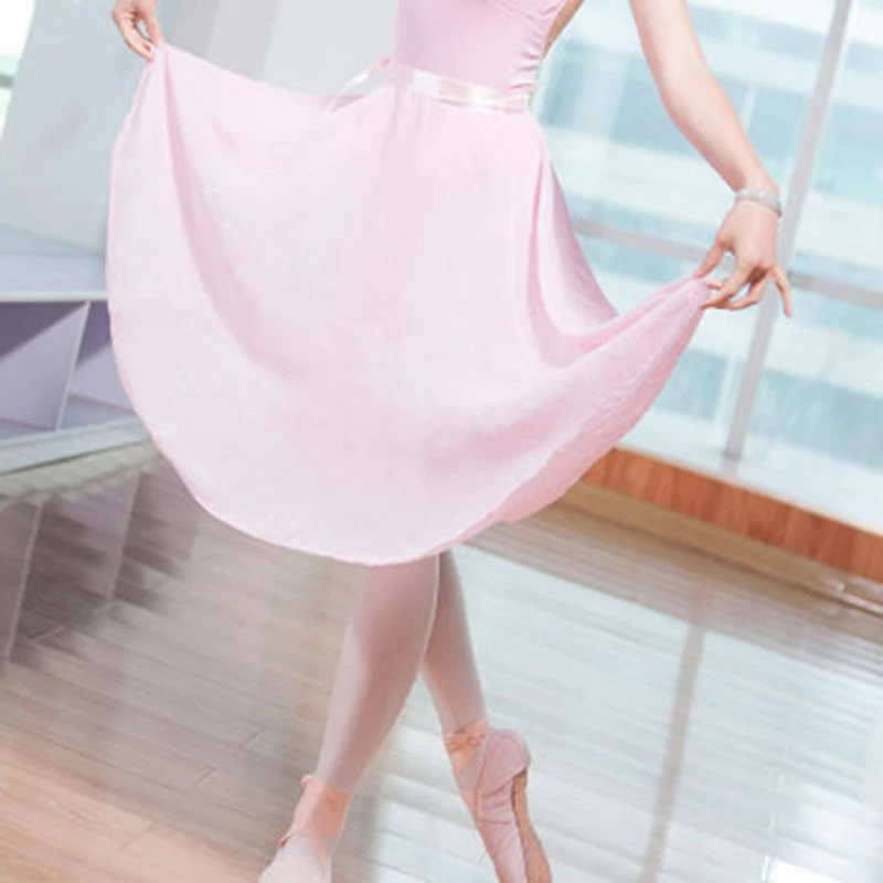 Женская шифоновая балетная юбка-пачка длинная юбка новый стиль танцевальный