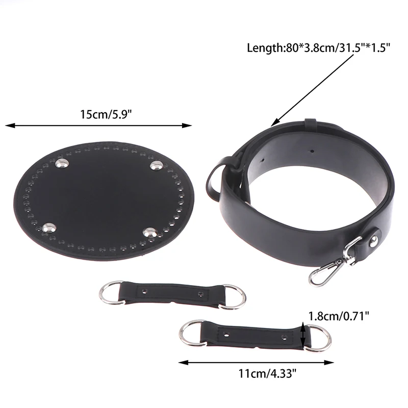 

Leather Woven Bag Set Handmade Accessories For Diy Bag Backpack Woven Bucket Bag