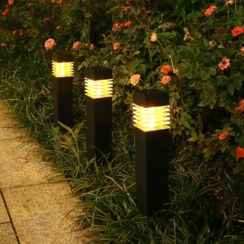 

Светодиодные водонепроницаемые дорожные фонари на солнечной батарее, IP65 уличная лампа для сада, ландшафта, двора, патио, подъездной дорожки...