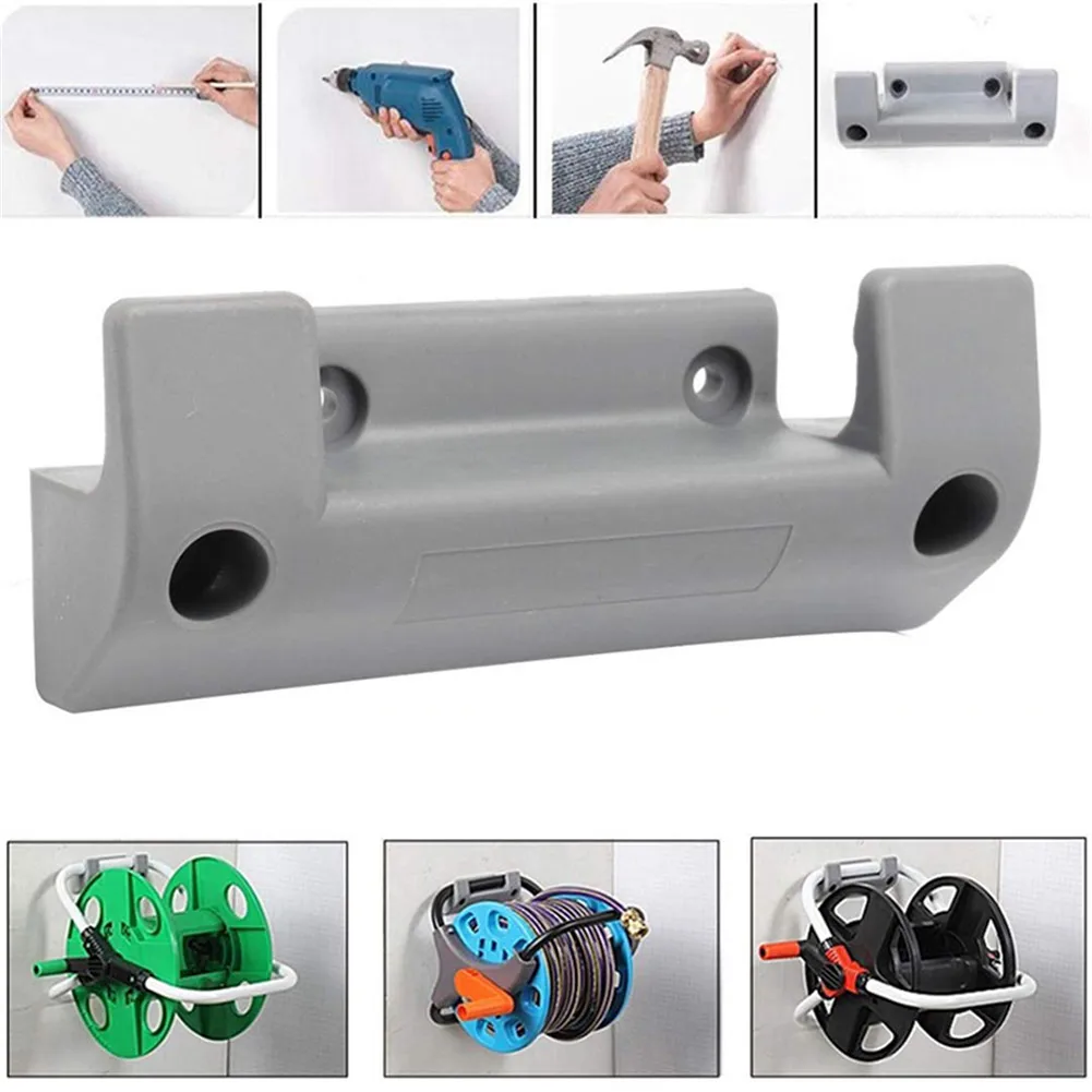 

Garden Hose Reel Holder Wall Mounted Hanger Storage Hook Rack PVC Reel Pipe Holder Garden Hose Pipe Fixing Bracket Tools Ship