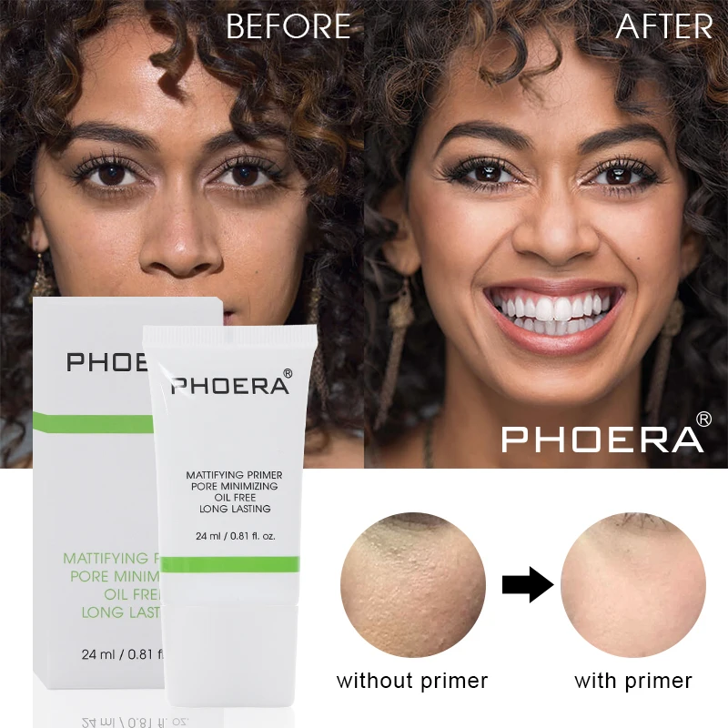 

Magic Invisible Pore Makeup Primer Oil Control Moisturizing Makeup Milk Transparent Cream Facial Primer Essence Cosmetics TSLM1