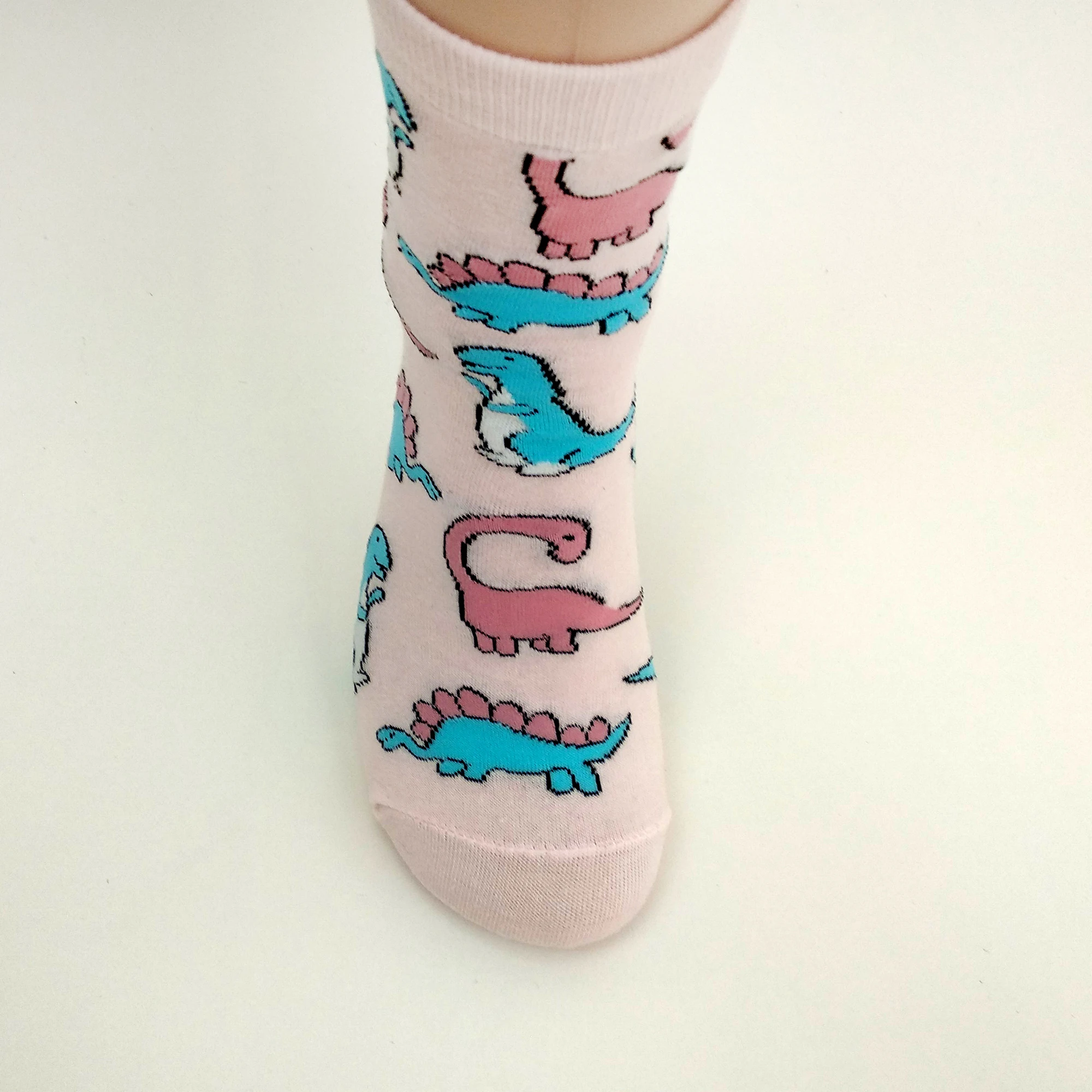 

spiring autumn Hiphop Cotton men funny Socks Harajuku Happy lemon dinasoar food cartoon Socks for Male Wedding Christmas Gift