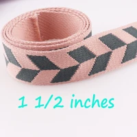 5 yards 38mm pink green webbing tote straps bag handle dog collars strap webbing by the yard sewing bag belt strap strapping 1 5