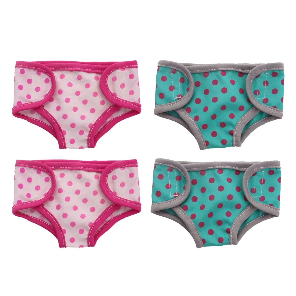 4 шт. в упаковке набор нижнего белья для 18 дюймовых детских кукол американских и