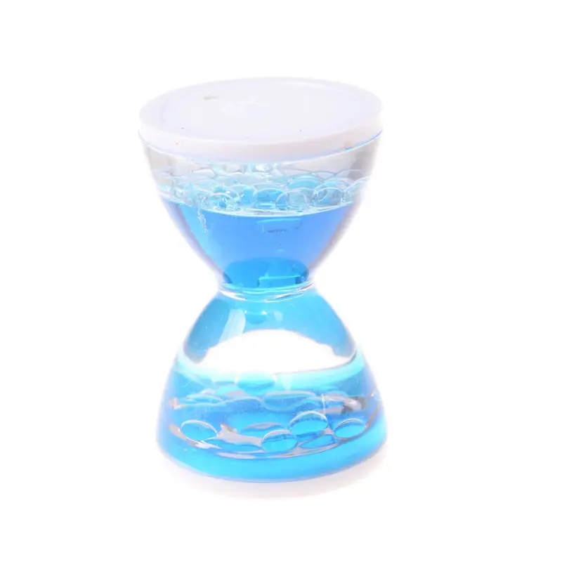 Tube Liquid Comfort Timer Motion Visual Hourglass Decor Practical Toy Sensory High Quality | Игрушки и хобби