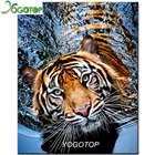 Набор для алмазной вышивки сделай сам, круглая квадратная картина, фотообои с рисунком животных, YY1729