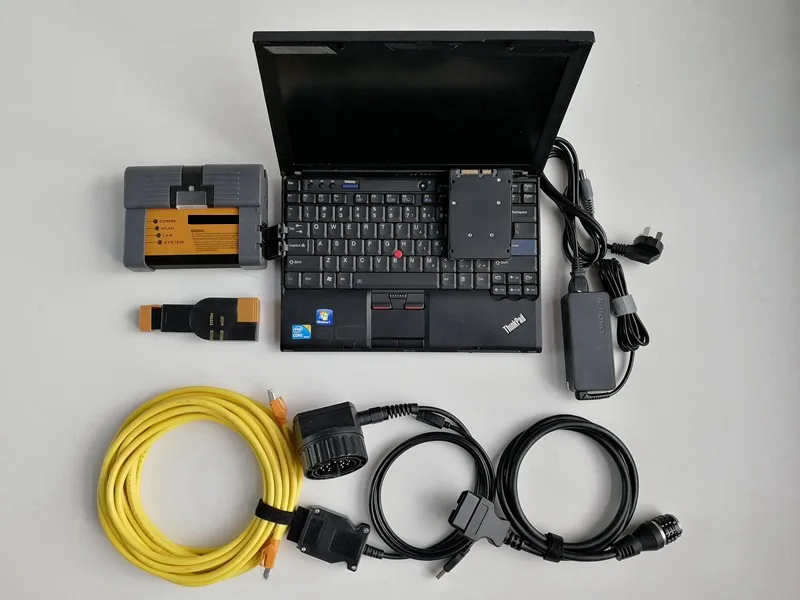2021-06 for bmw icom a2 with X200T laptop 4G 720gb SSD software ista expert mode diagnostic tool obd cable ready to use |