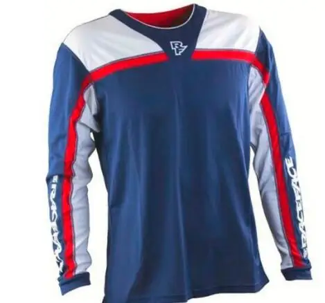 Maillot de vapor Jersey motocicleta suave y secado rаpido MTB DH MX bicicleta ciclismo camisetas ajuste|Майки для велоспорта| |