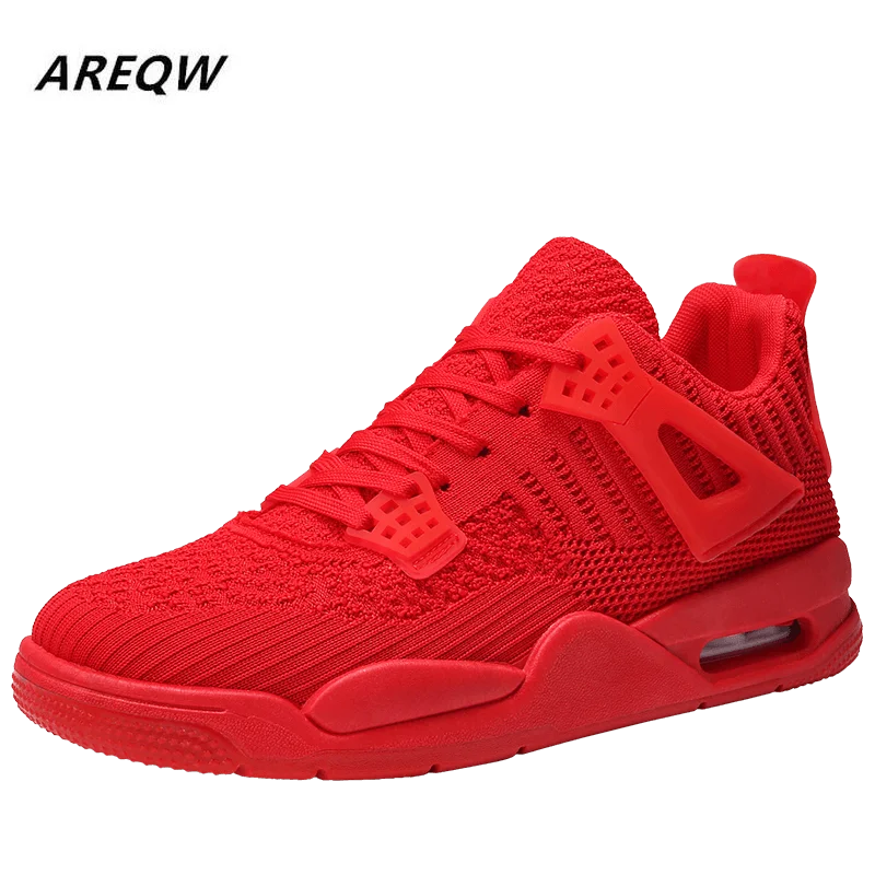 2019 New Sports Shoes Spring and Summer Flying Woven Men's Korean Version of The Trend Students Wild Casual | Обувь