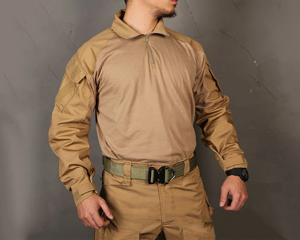 EMERSONGEAR Мультикам боевая рубашка охотничья одежда G3 BDU Airsoft тактическая emerson армейская Военная Wargame Мультикам черная рубашка