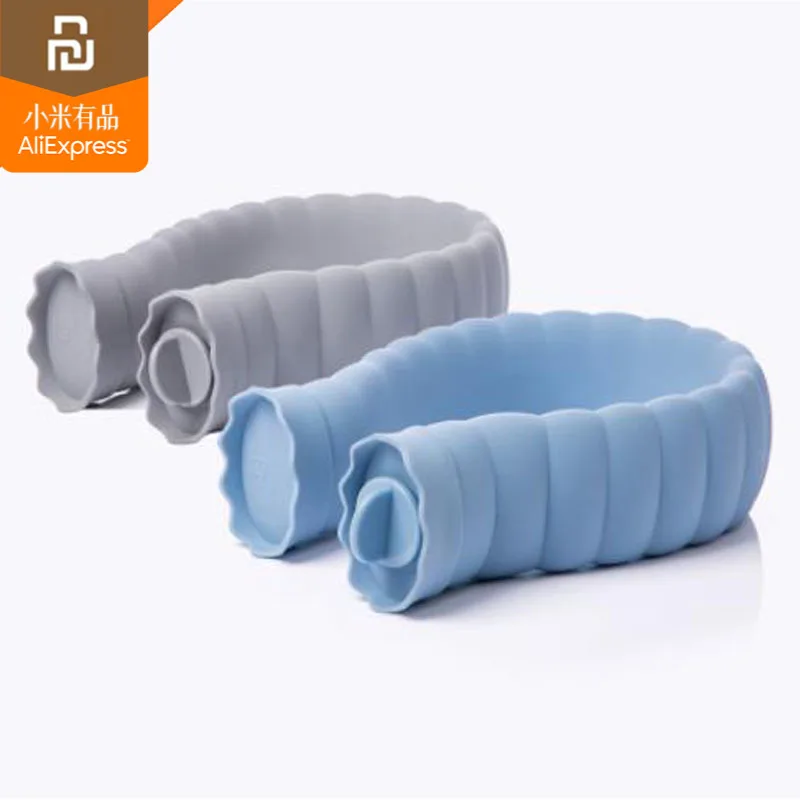 

2 colors original youpin mijia U-shaped bib silicone hot water bag without plug-in multiple leak-proof