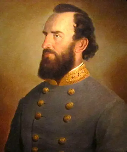 Top Artist Hand-painted oil painting on canvas: Reproduction of Stonewall Jackson National Portrait | Дом и сад