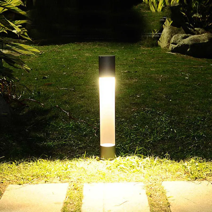

10W COB LED Outdoor Garden Street Lawn Lamp Aluminum Pillar Light Courtyard Villa Outdoor Waterproof Landscape Decoration Lights