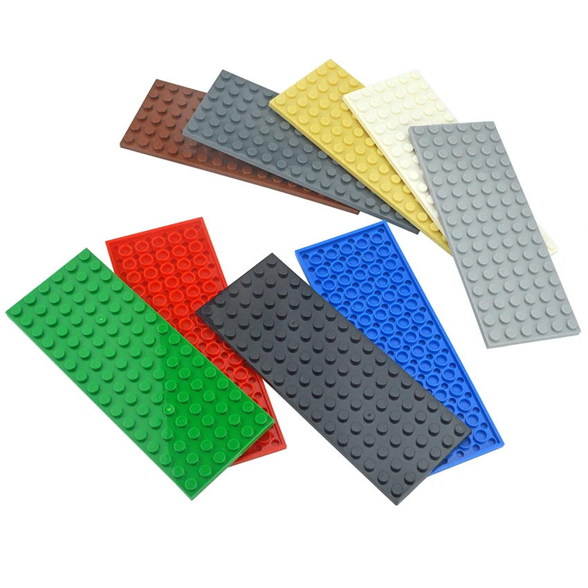 

6pcs DIY Building Blocks Thin Figures Bricks 6x16 Dots Educational Creative Assembles Particles Size Compatible With 3027 Toys