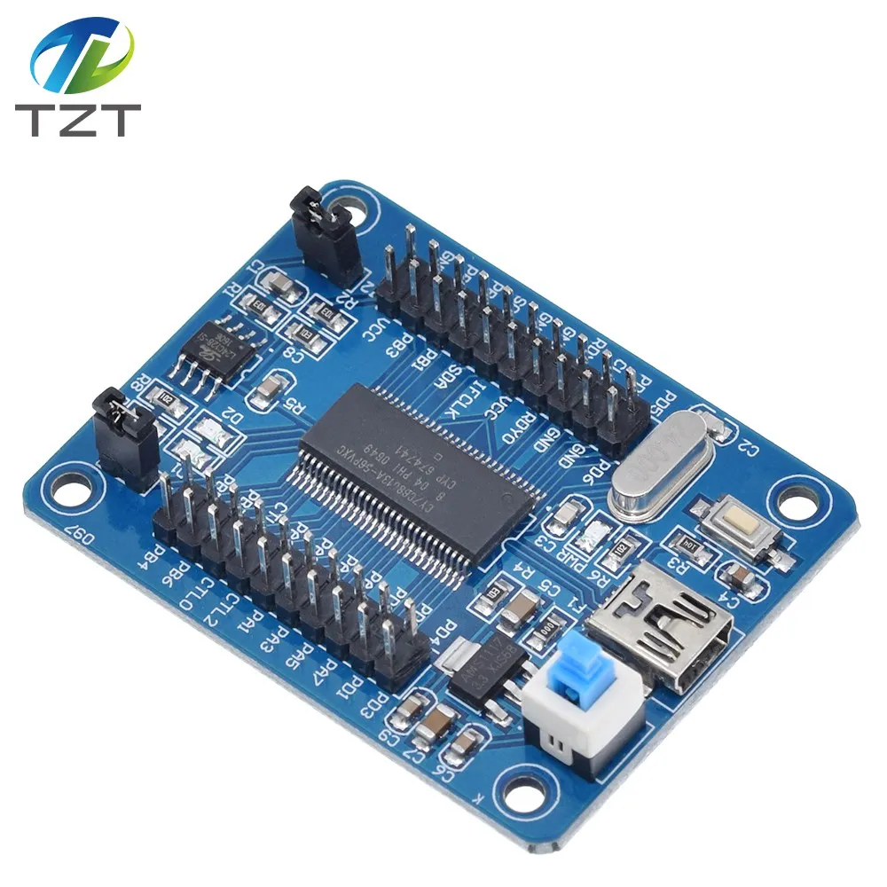 Материнская плата TZT EZ USB FX2LP CY7C68013A с макетная логический анализатор