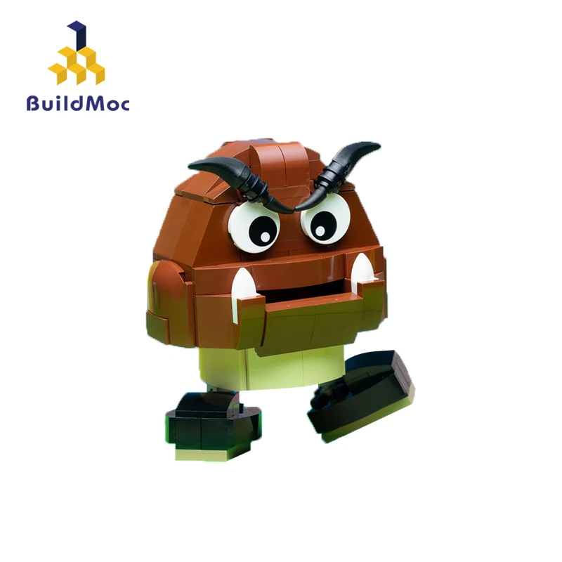 Строительные блоки brickheadz Bros Luigi Peach toad gomba фигурки Toad строительные для детей