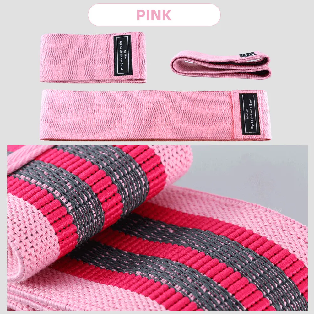 7 цветов фитнес-резинки для дома тренировок мини-резинки ног ягодиц Нескользящие