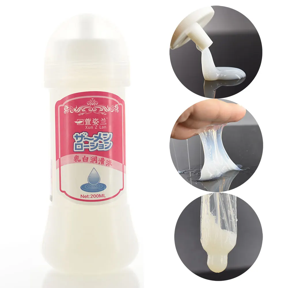 200 мл женский анальный имитирующий сперму афродизиак лубрикант для секса на
