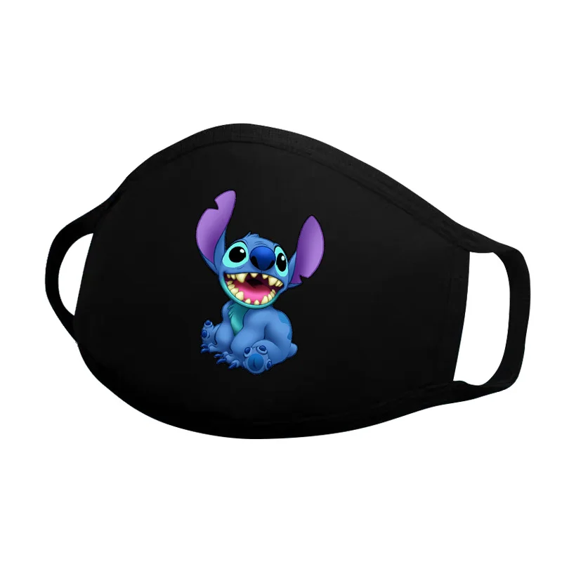 Мультипликационная Зимняя Маска для лица Disney хлопковая Пылезащитная