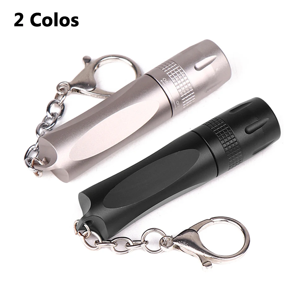 XM-L T6 Mini Super Bright LED Flashlight Водонепроницаемый фонарик из алюминиевого сплава AA или 14500