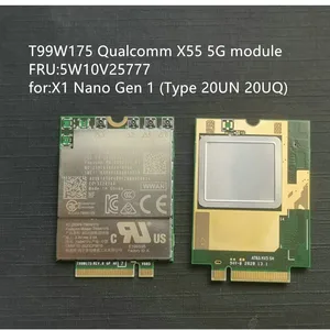 t99w175 qualcomm x55 5g module 5w10v25777 for lenovo thinkpad x1 nano gen 1 free global shipping