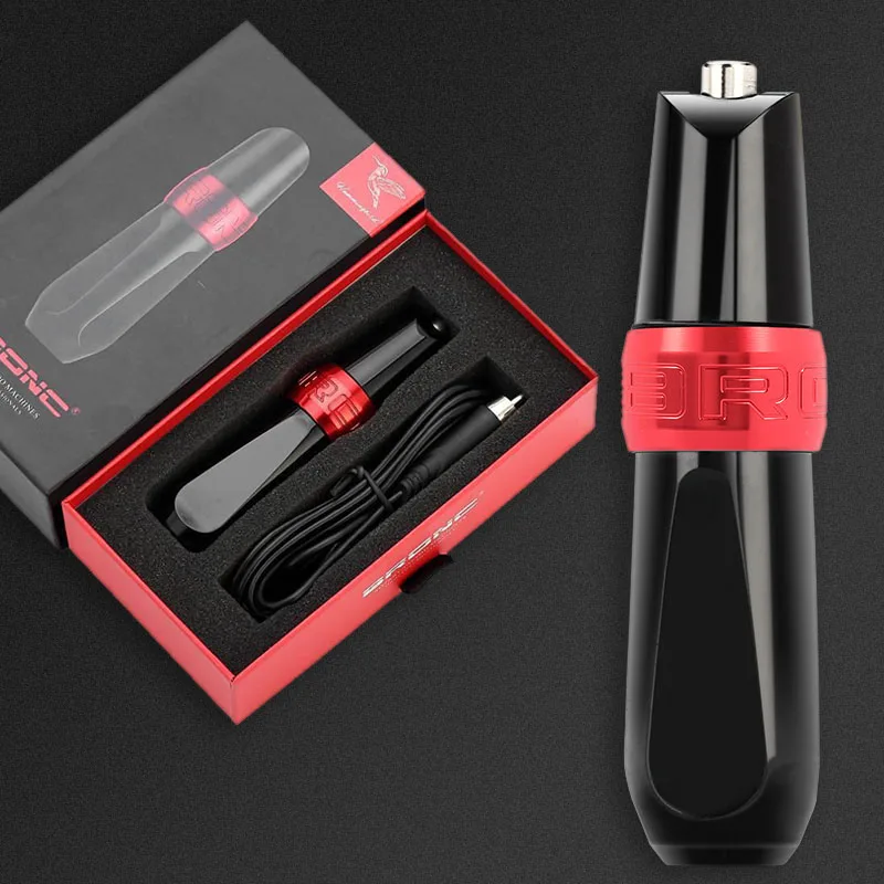 Первоклассные оригинальные Bronc V7 Ротари Машина татуировки ручка Швейцарский