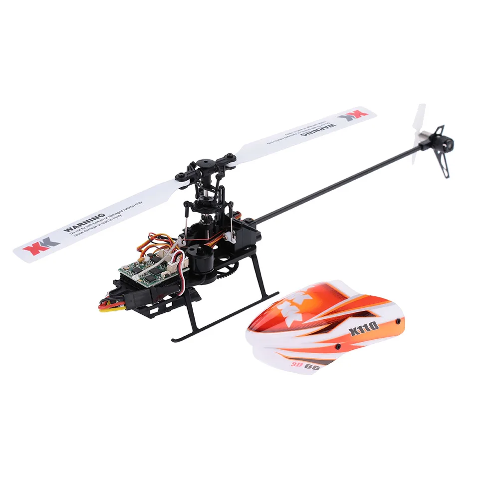 Wltoys XK шоковой заморозки K110 B RC вертолет 6CH 3D 6 гироскопа Системы бесщеточный мотор
