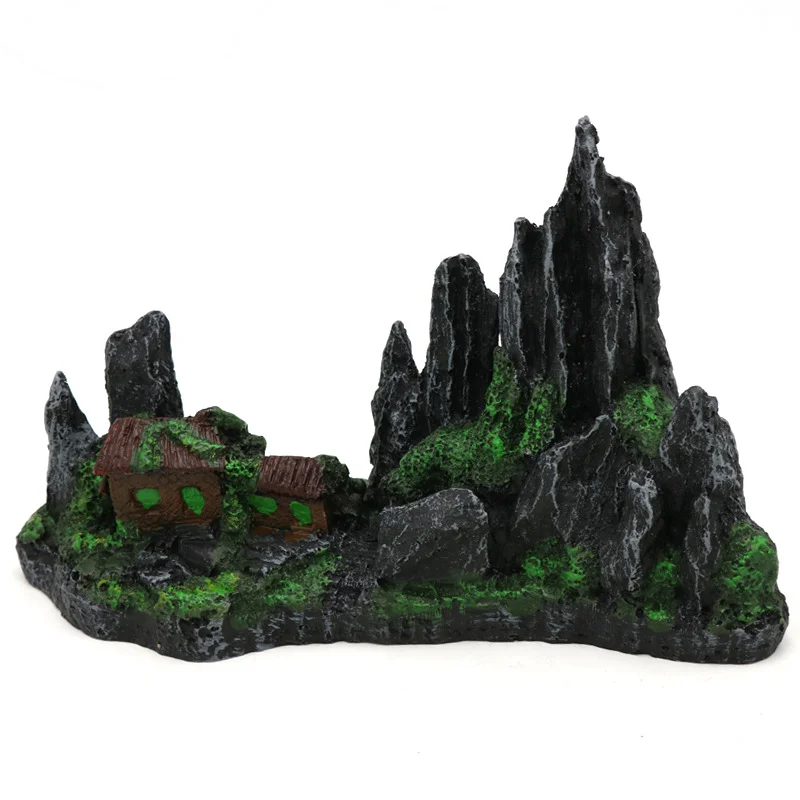 

Rockery Stone Aquarium Decoration Fish Tank Landscaping Decoration Resin Simulation Rockery Background Ornaments