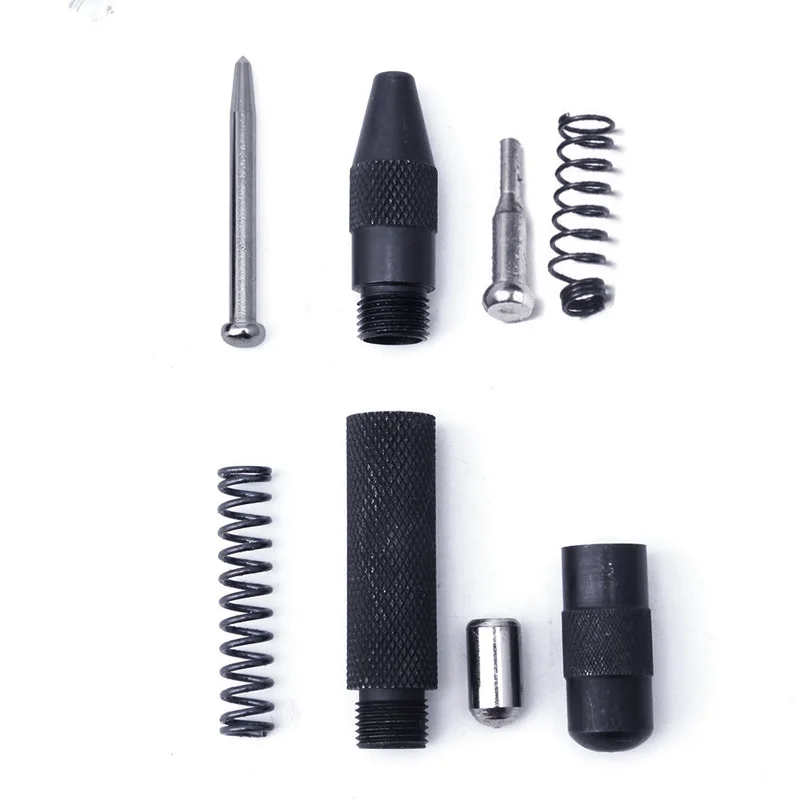 

Heavy Duty Automatic Centre Punch Spring Loaded Metal Wood Press Dent Marker 12.7mm Holes Woodworking Tool