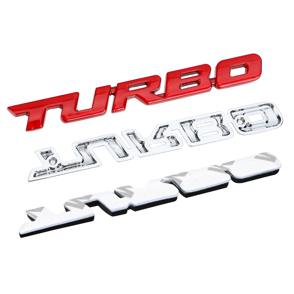 LEEPEE 3D металлическая турбо Наклейка для Ford Focus 2 3 ST RS Fiesta Mondeo задняя наклейка на