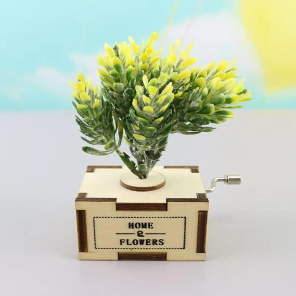 Музыкальная шкатулка GloryStar ручной работы лаванды креативный Рождественский