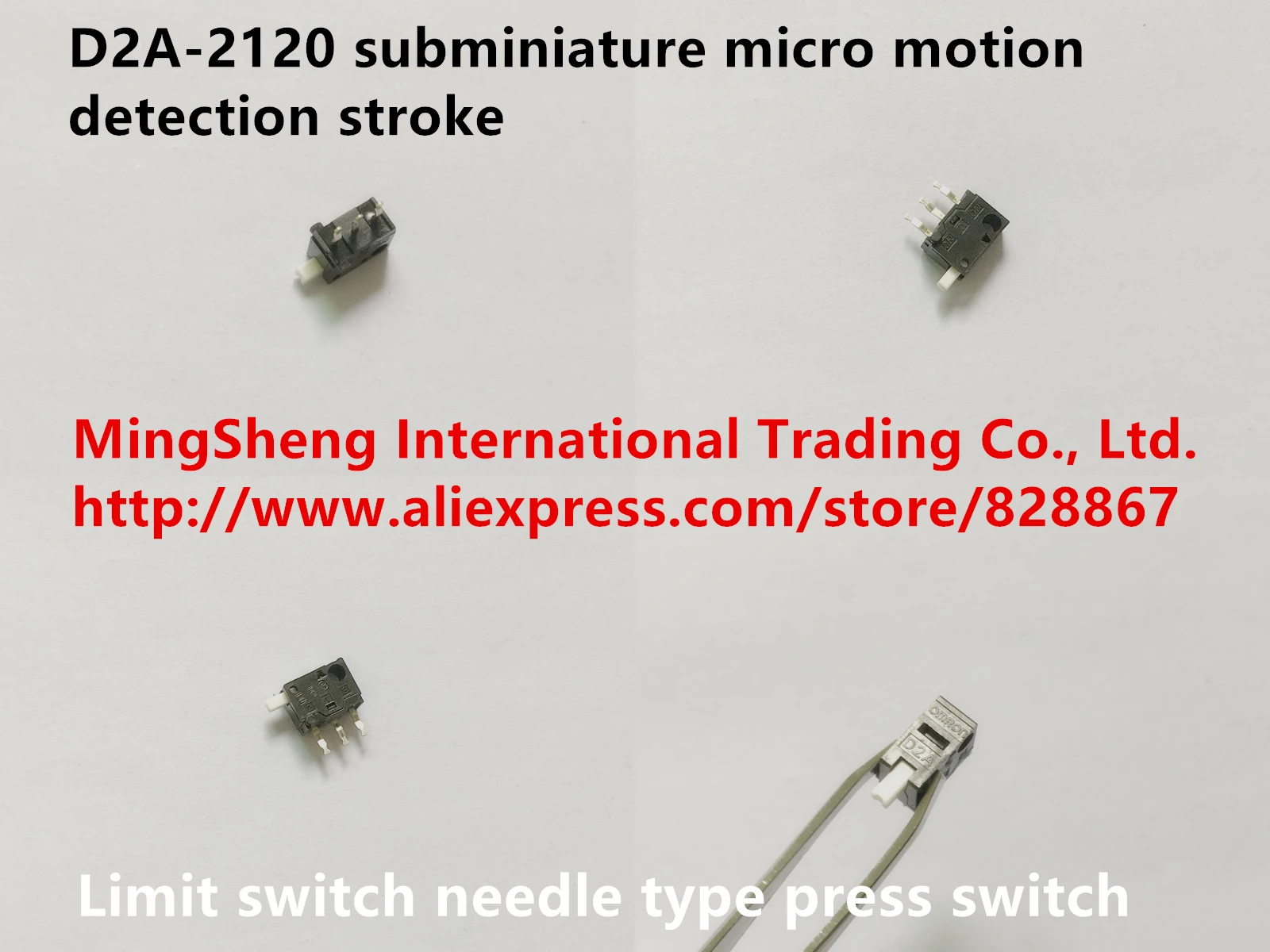 Оригинальный новый 100%-ный миниатюрный Микропереключатель с детектором движения