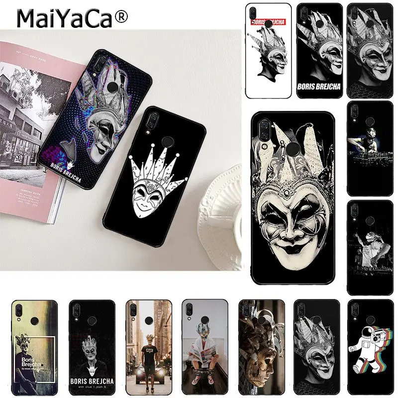 MaiYaCa DJ Boris Brejcha чехол для телефона Xiaomi Redmi8 4X 6A 9 8A 5A 8T 5Plus Note8 Note9 7 Note6Pro|Бамперы| |