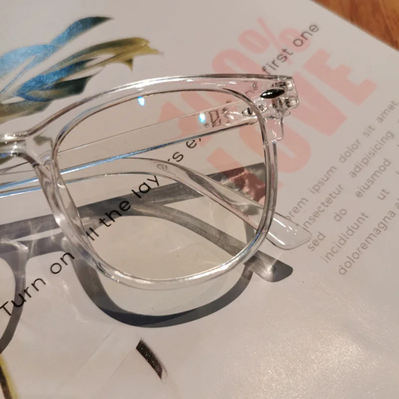 

0 -1.0 1.5 2.0 2.5 3.0 3.5 4.0 Finished Myopia Glasses Men Women Nearsighted Eyeglasses Frame Transparent Eyewear