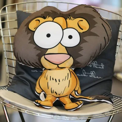 Подушка для дивана подушка с мультяшным рисунком можно снять и постирать милая