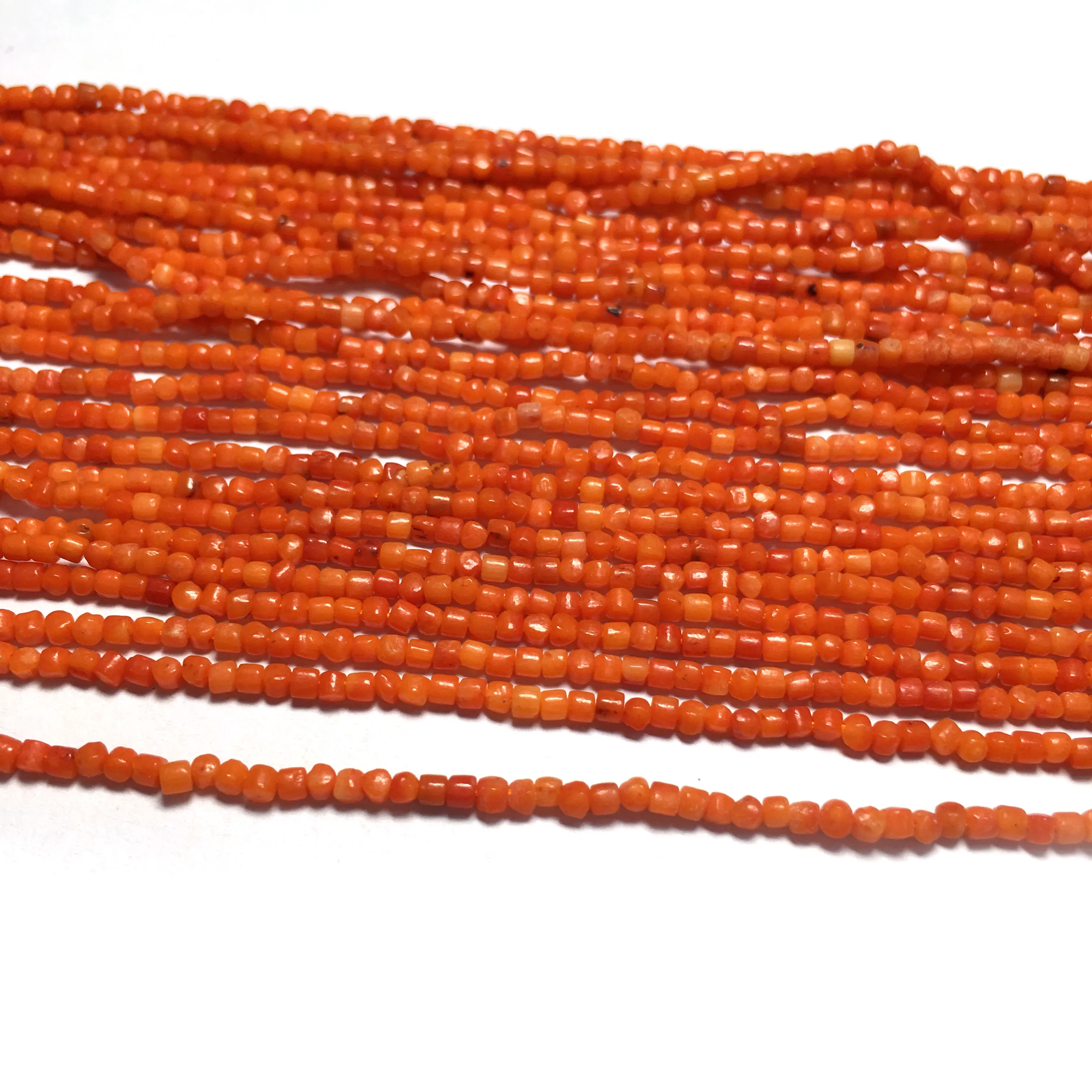 

Бусины кораллового цвета из натурального камня 2x2 мм бусины для самостоятельного изготовления ювелирных изделий для браслета, ожерелья, ак...