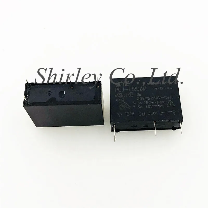 100% оригинальное новое реле мощности TE TYCO OEG PCJ 112D3M 5A 12VDC 4pin|Реле| |