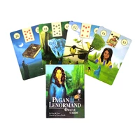 2021 new pagan lenormand oracle card tarot cards deck and pdf guidance divination entertainment parties board game 38 pcsbox
