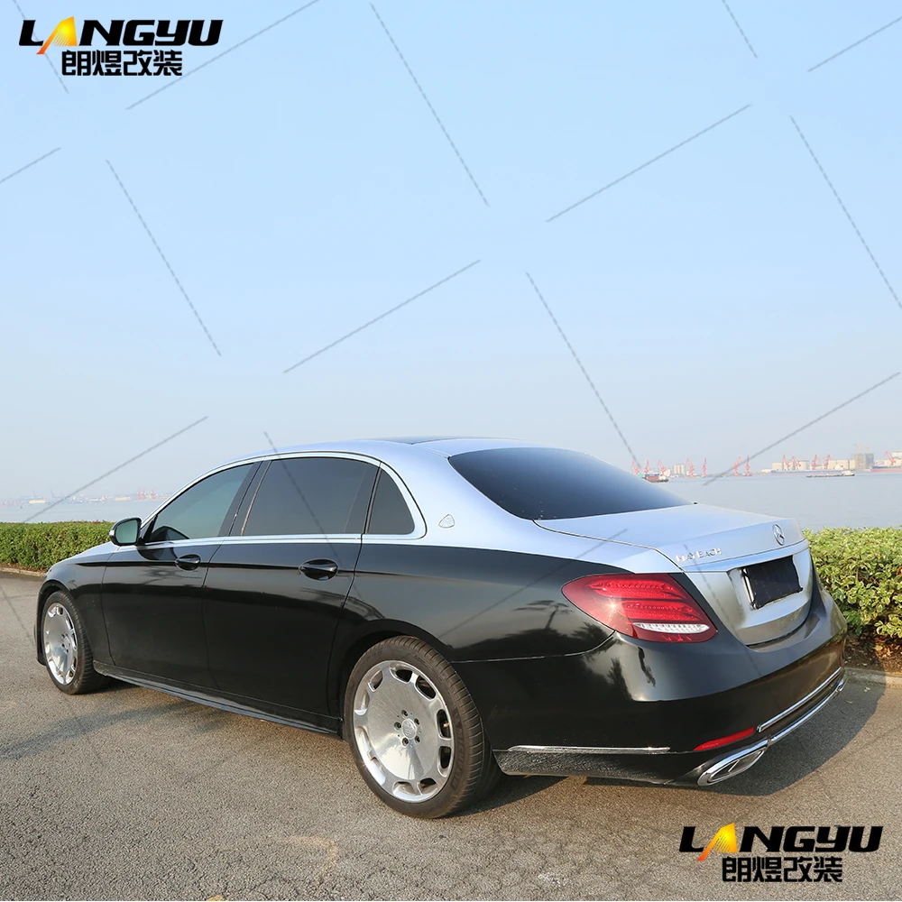 Для Mercedes Benz E Class W213 S W222 Maybach S680 Style 2017 2018 2019 полипропиленовый корпус бампер